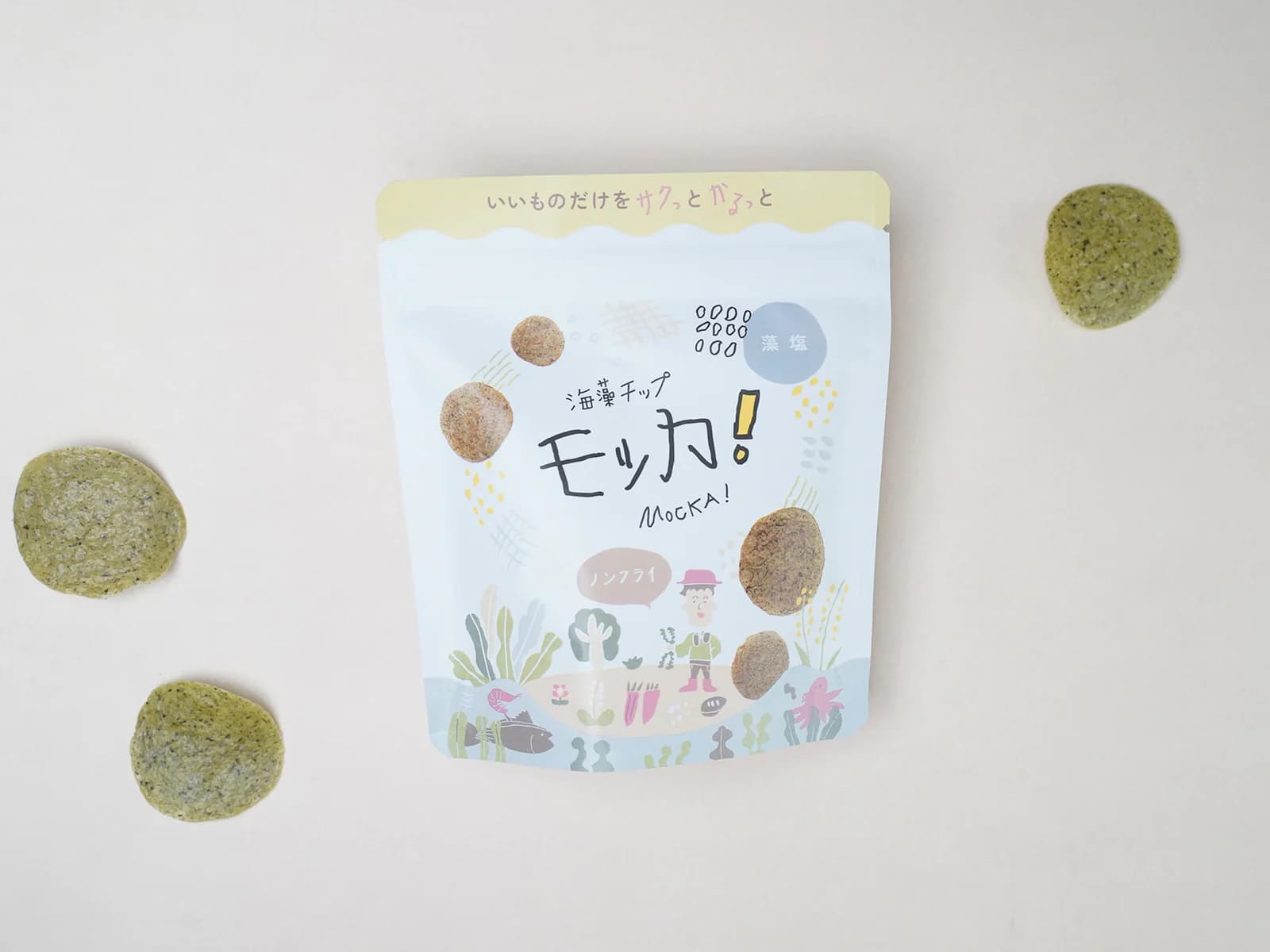 海藻チップモッカ！藻塩味