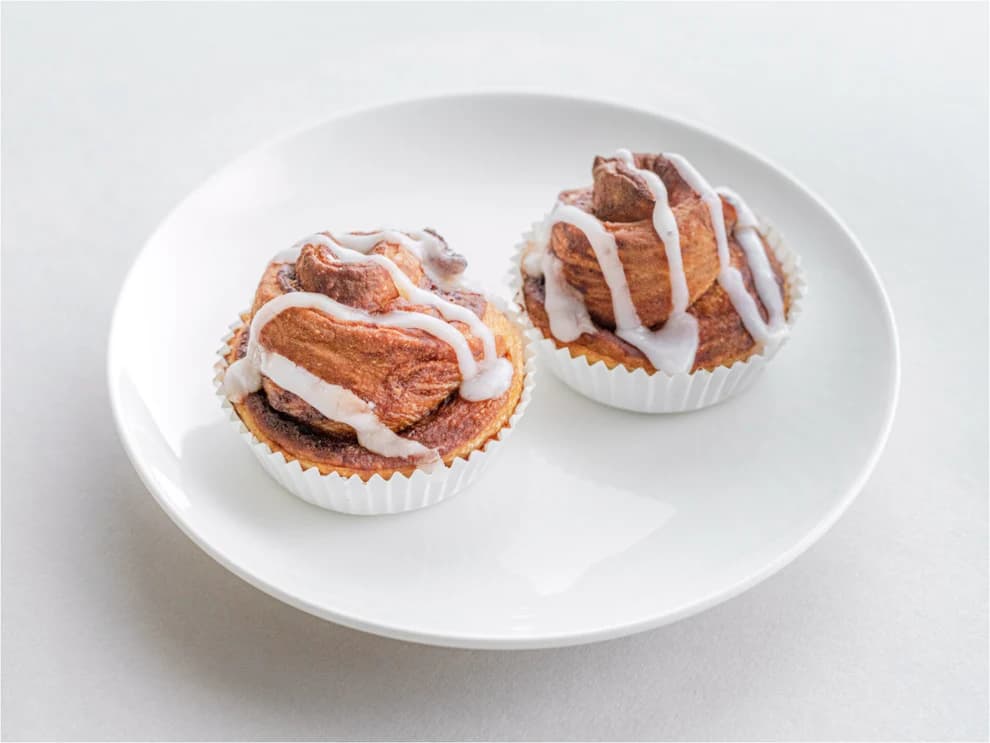 ヴィーガン クルミのシナモンロール