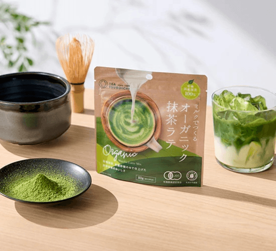おうちで、オーガニック抹茶ラテづくりを簡単に