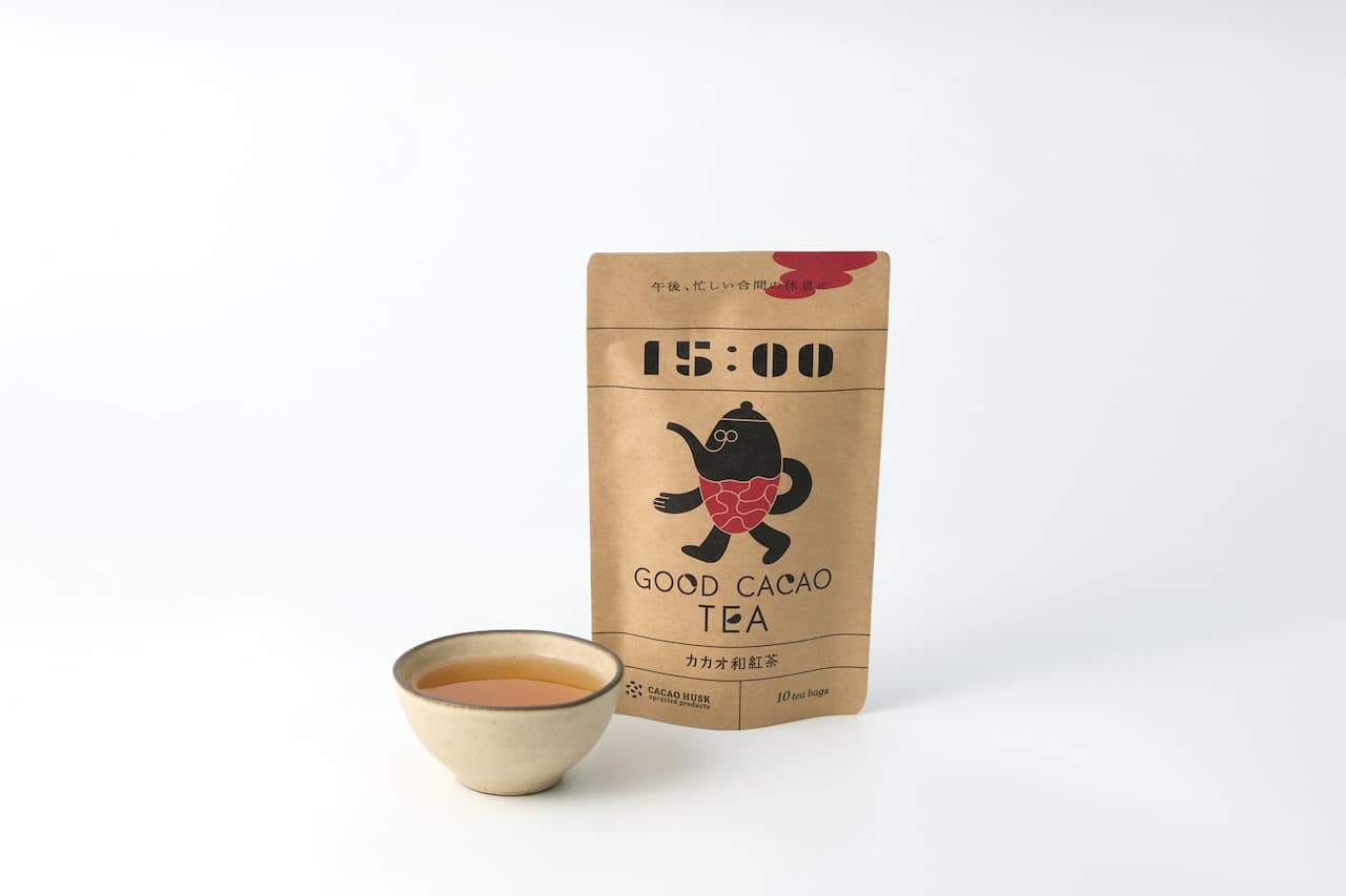紅茶ともチョコレートとも少し違うカカオ和紅茶