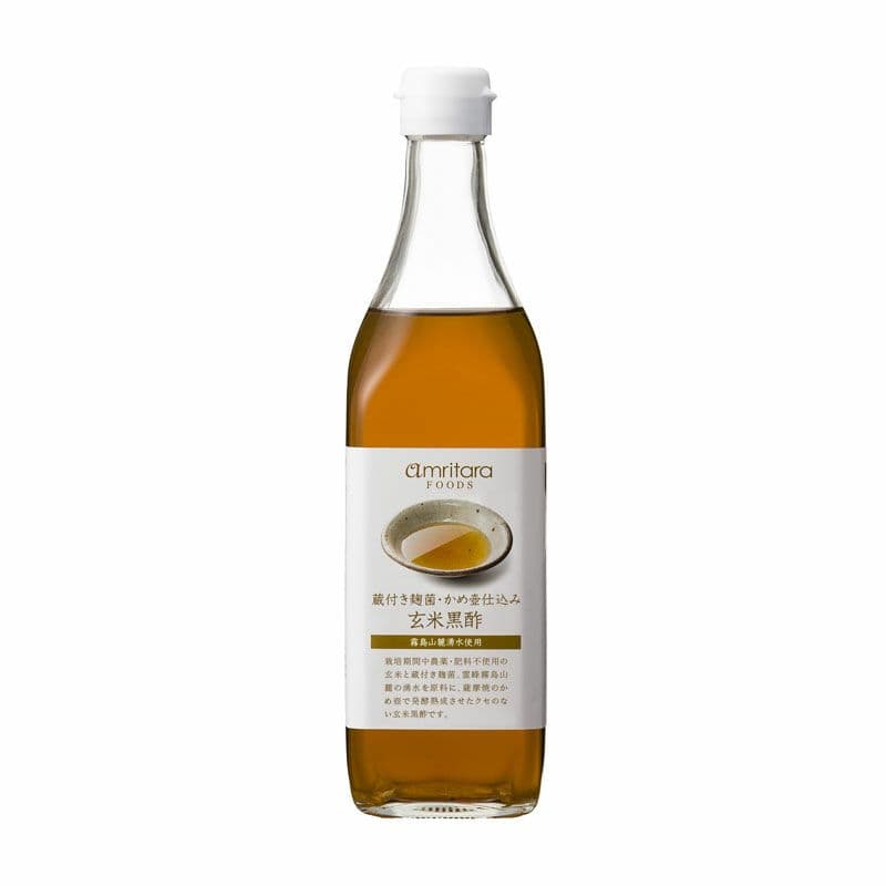蔵付き麹菌 かめ壺仕込み 玄米黒酢