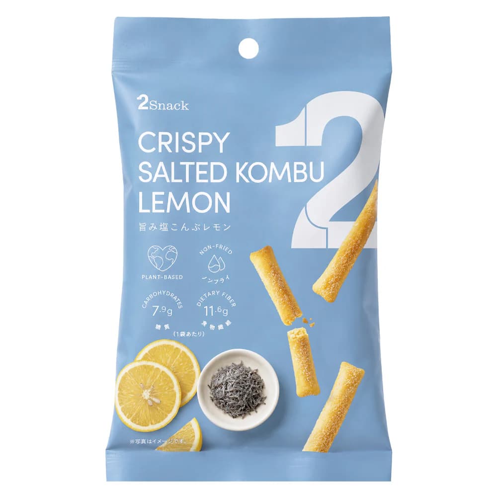 2Snack CRISPY (旨み塩こんぶレモン)