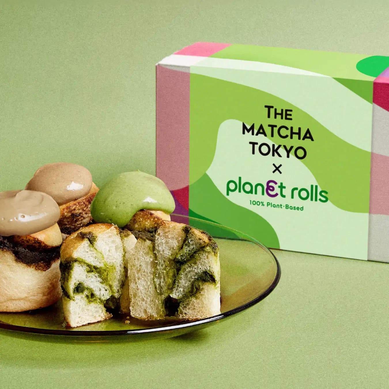 planet rolls 抹茶・ほうじ茶MIX