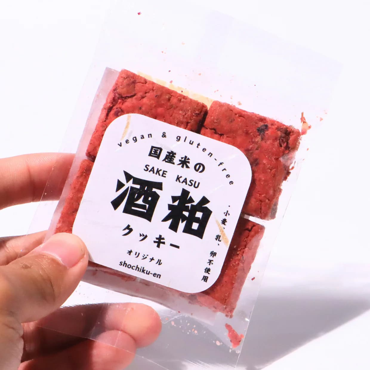 酒粕クッキー バラ