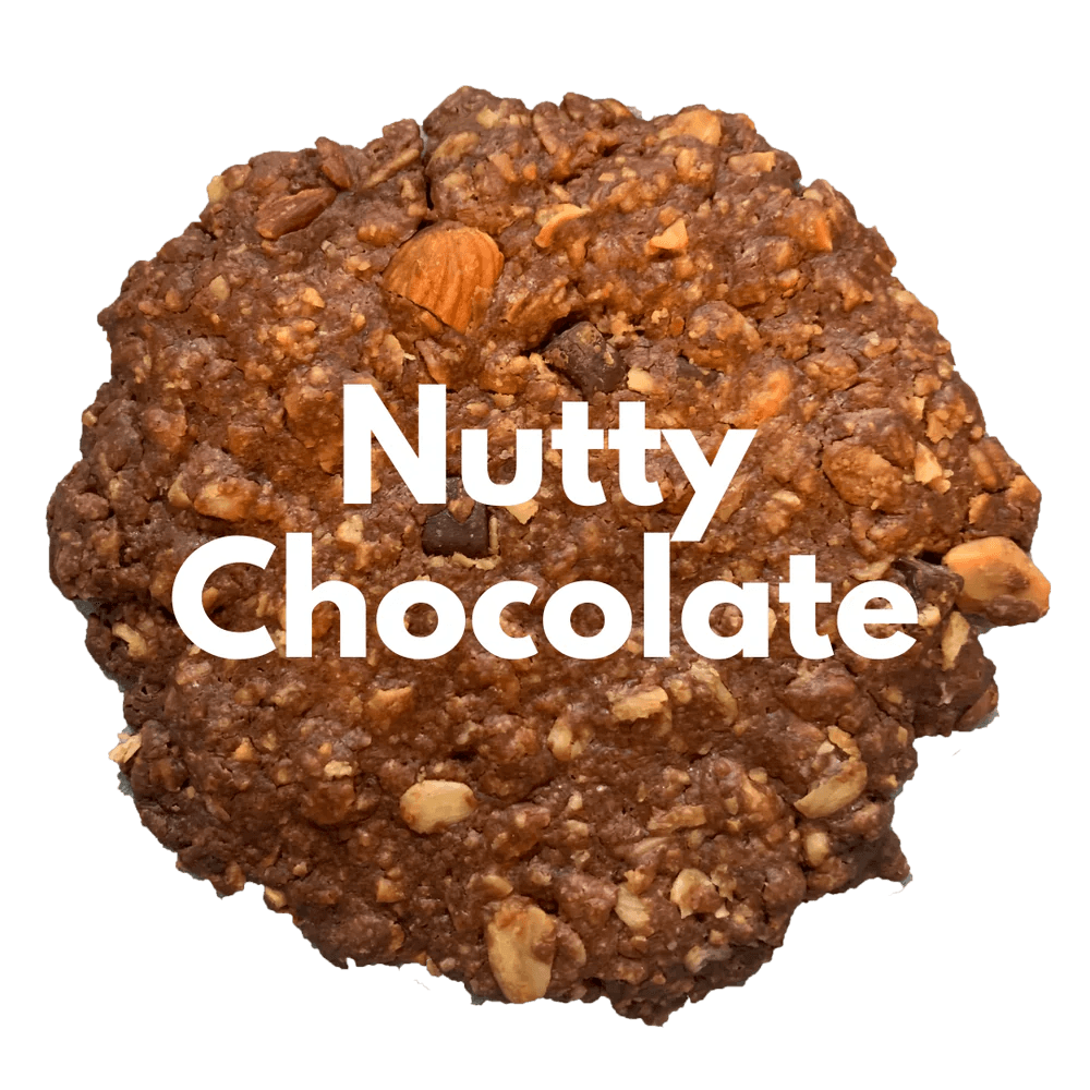 ナッティチョコレートオートミール(グルテンフリー / ヴィーガンクッキー)