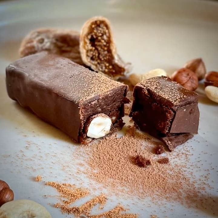 RAW CHOCOLATE HAZELNUT BROWNIE