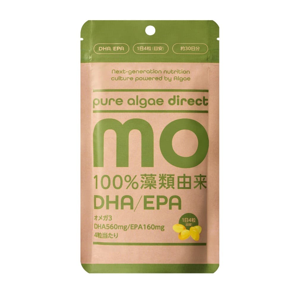 100%藻類由来 DHA/EPA